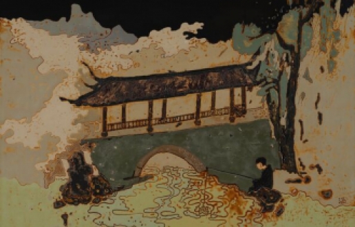 陈涵 | 垂钓图